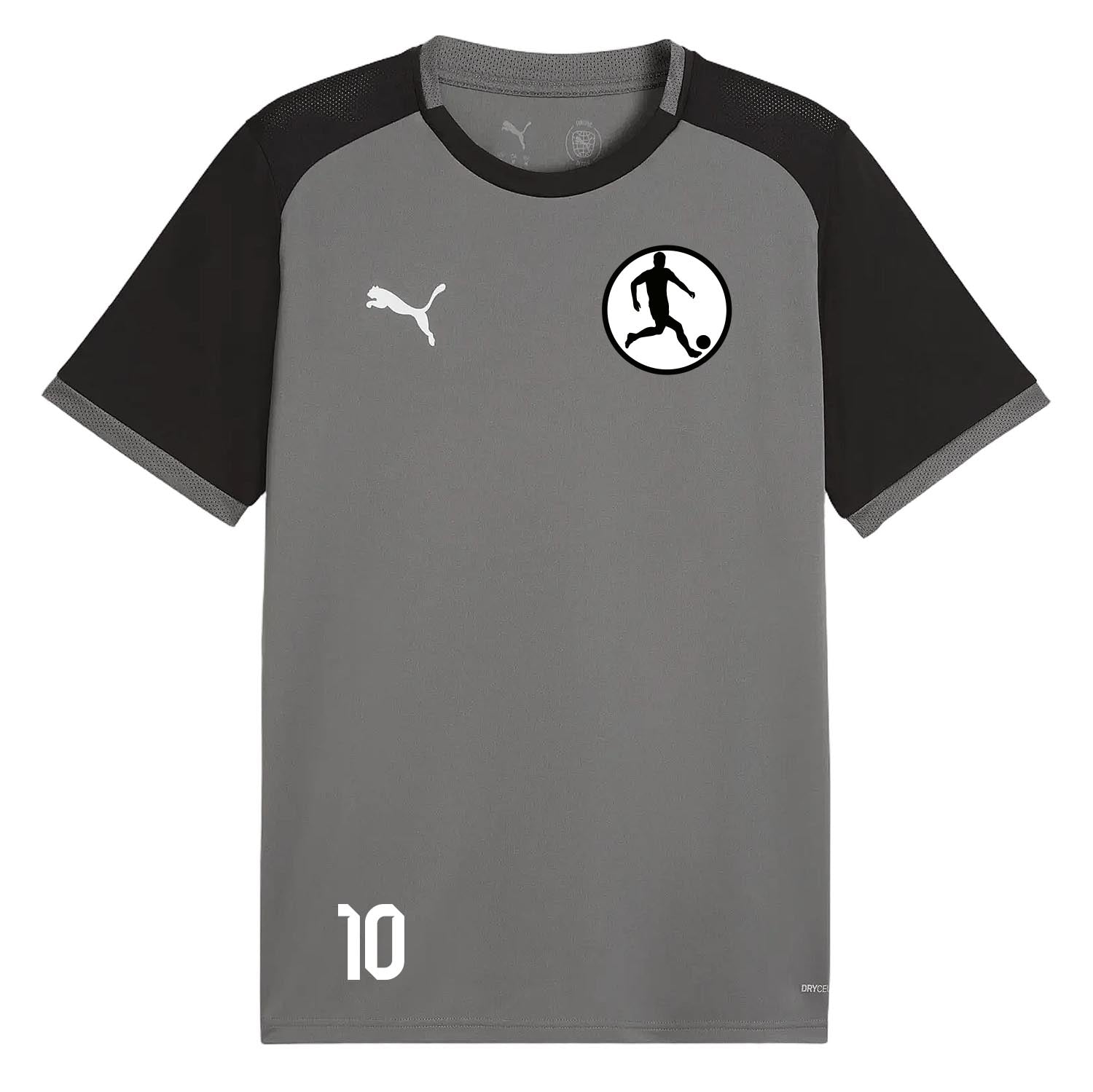 PUMA TeamLIGA26 Matchday Trikot Grau – Vorderansicht