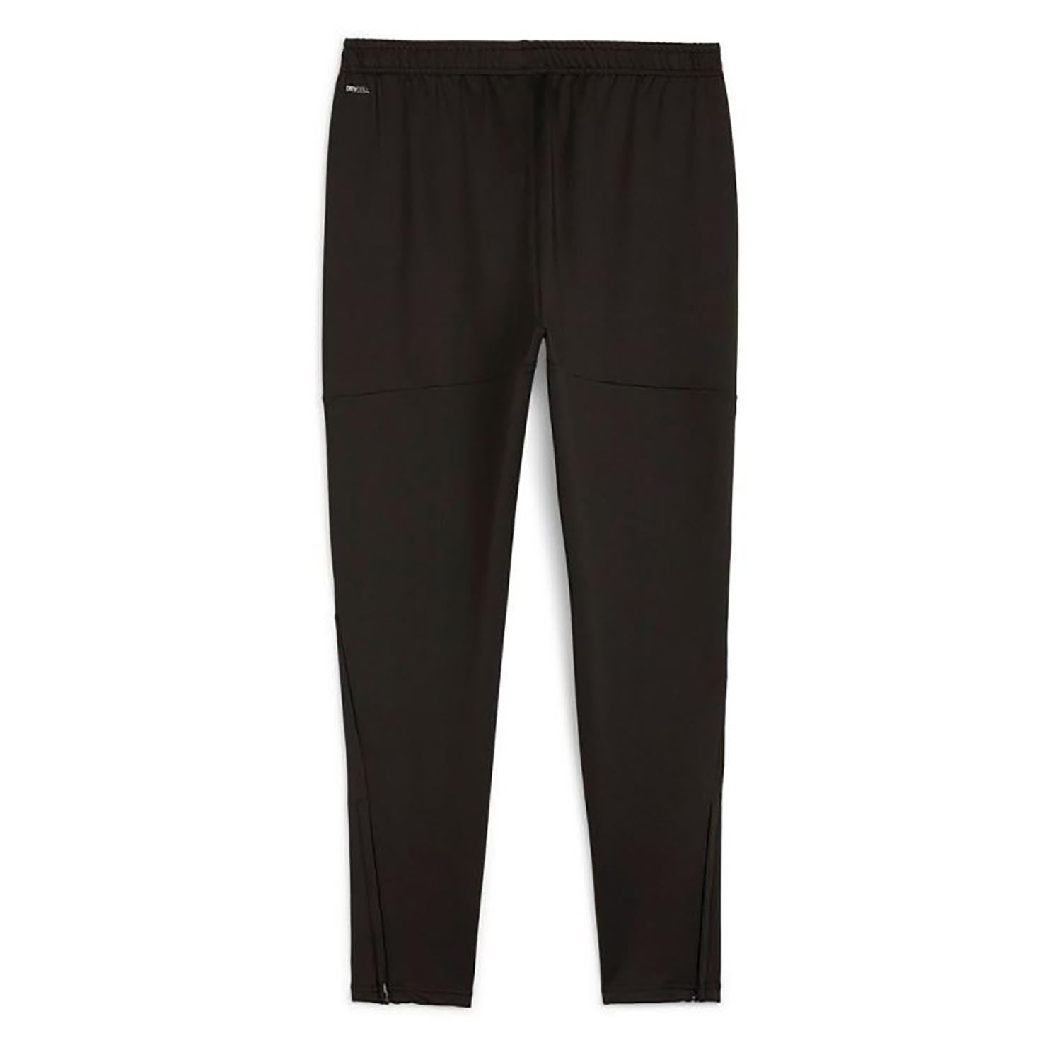PUMA teamGOAL Slim Training Pants Schwarz – Rückansicht