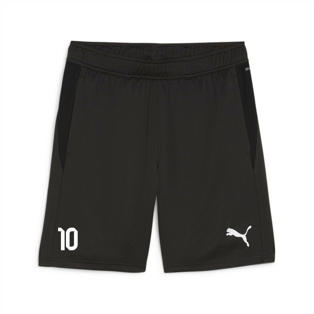 PUMA teamGOAL Training Shorts Schwarz – Vorderansicht