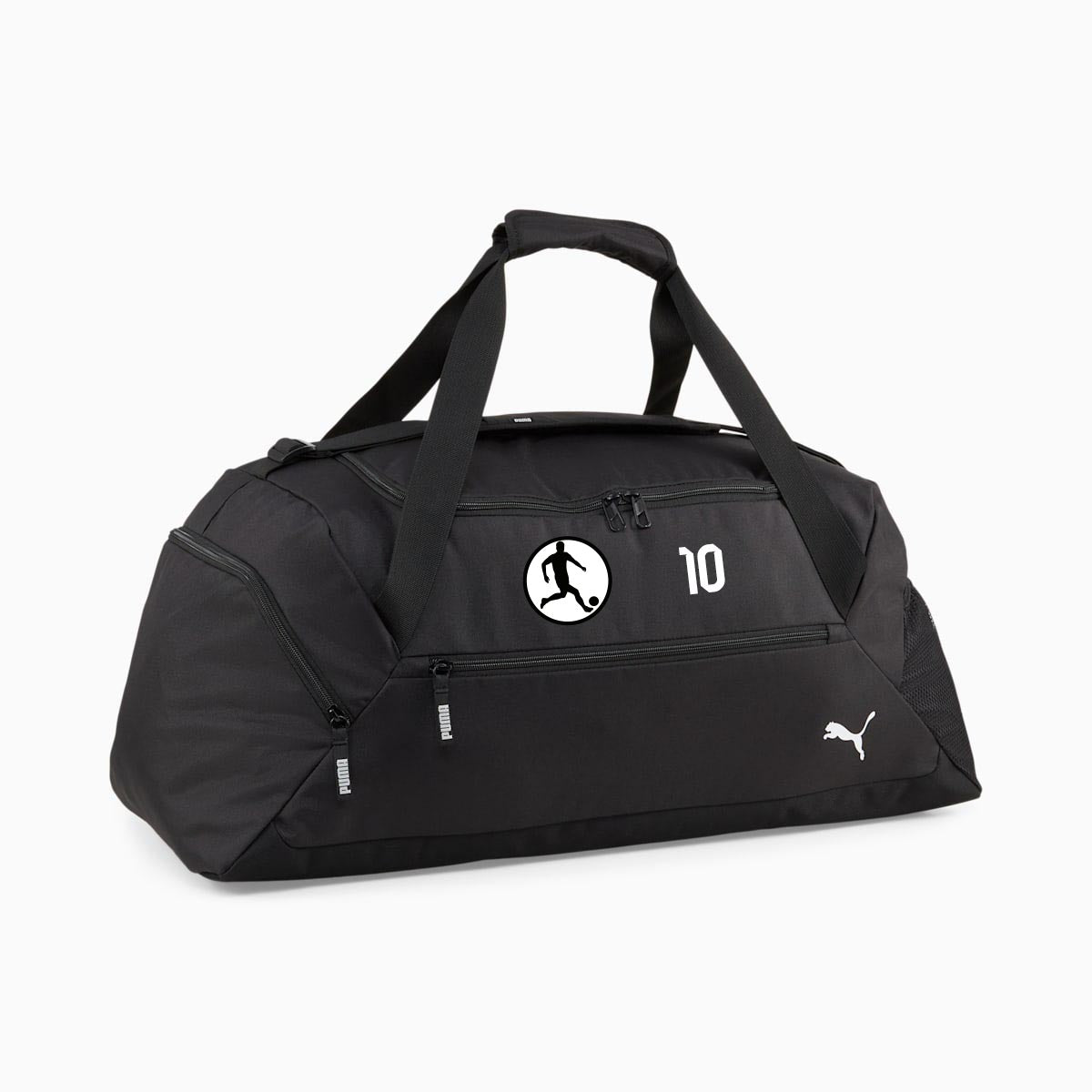 PUMA teamGOAL Teambag M Schwarz – Vorderansicht