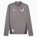 PUMA teamGOAL Training 1/4 Zip Top Cast Iron – Vorderansicht