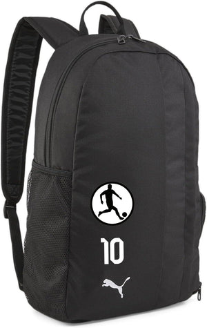 PUMA teamGOAL Backpack BC Schwarz – Vorderansicht