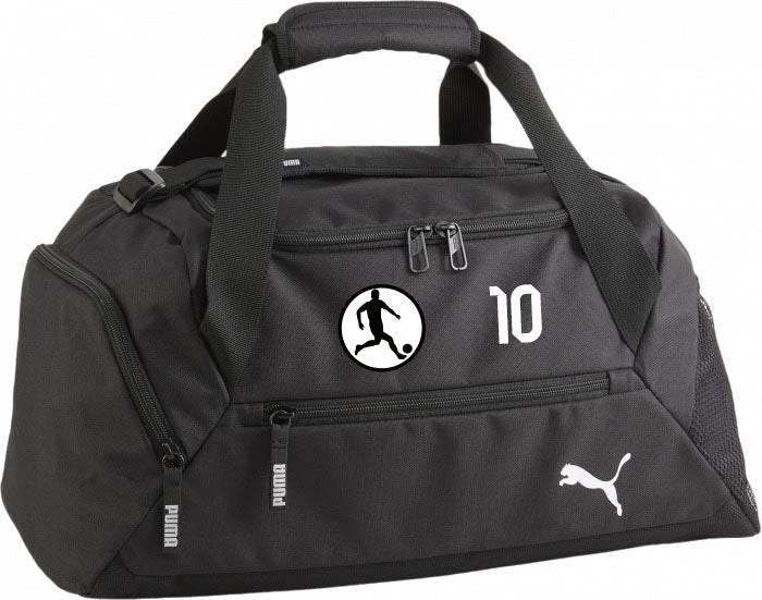 PUMA teamGOAL Teambag S Schwarz – Vorderansicht