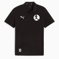 PUMA teamGOAL Casuals Polo Schwarz – Vorderansicht